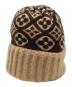 LOUIS VUITTON (ルイ ヴィトン) カシミヤニット帽 ブラウン：40000円