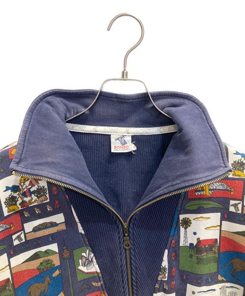 BONZO（ボンゾ）BONZO (ボンゾ) ハーフジップスウェット ネイビー サイズ:Sの古着・服飾アイテム