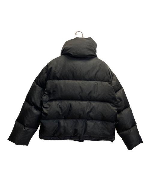 COACH（コーチ）COACH (コーチ) シグネチャー ジャカード ショート パッファー ブラック サイズ:Mの古着・服飾アイテム