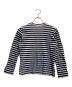 PLAY COMME des GARCONS (プレイコムデギャルソン) ボーダーカットソー ネイビー サイズ:M：5000円