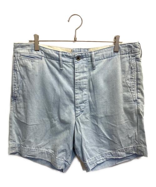 RRL（ダブルアールエル）RRL (ダブルアールエル) デニムハーフパンツ スカイブルー サイズ:86cmの古着・服飾アイテム