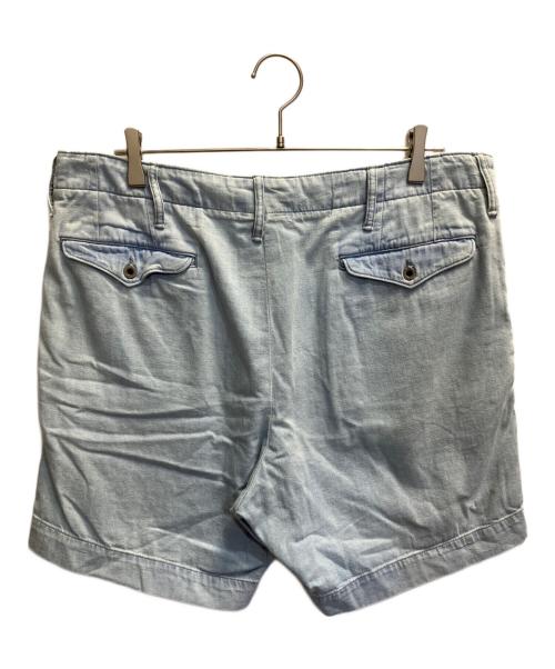 RRL（ダブルアールエル）RRL (ダブルアールエル) デニムハーフパンツ スカイブルー サイズ:86cmの古着・服飾アイテム