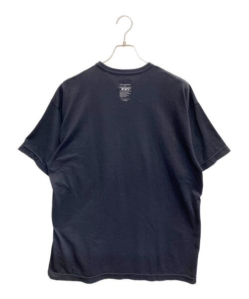 WTAPS（ダブルタップス）WTAPS (ダブルタップス) 半袖Tシャツ ネイビー サイズ:XLの古着・服飾アイテム