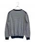 stussy (ステューシー) ボーダーニット ホワイト×ネイビー サイズ:M：5000円