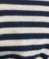 中古・古着 stussy (ステューシー) ボーダーニット ホワイト×ネイビー サイズ:M：5000円