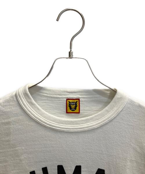 HUMAN MADE（ヒューマンメイド）HUMAN MADE (ヒューマンメイド) 長袖カットソー ホワイト サイズ:XLの古着・服飾アイテム