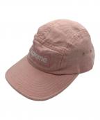 SUPREMEシュプリーム）の古着「キャップ」｜ピンク