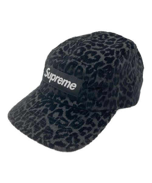 SUPREME（シュプリーム）SUPREME (シュプリーム) コーデュロイキャップ ブラックの古着・服飾アイテム