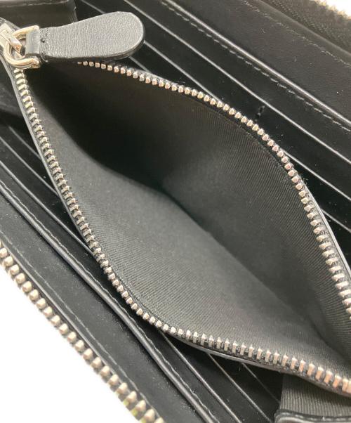 BURBERRY LONDON（バーバリーロンドン）BURBERRY LONDON (バーバリーロンドン) ラウンドファスナー財布 ブラックの古着・服飾アイテム