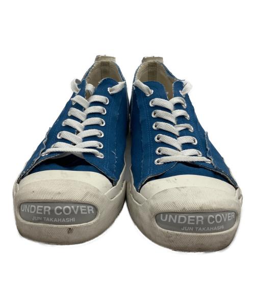 UNDERCOVER（アンダーカバー）UNDERCOVER (アンダーカバー) ローカットスニーカー ブルー サイズ:XLの古着・服飾アイテム
