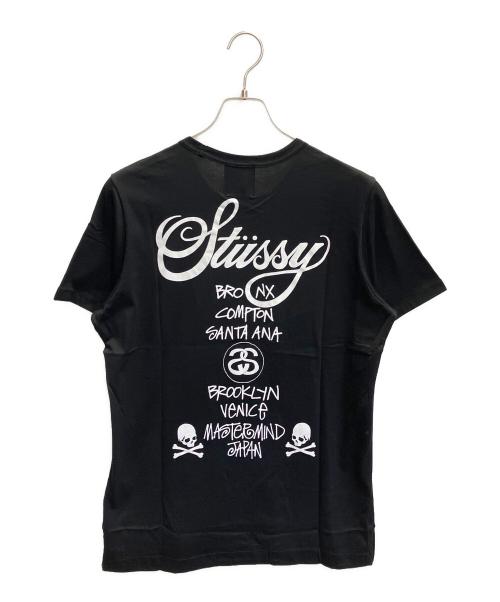 Mastermind JAPAN（マスターマインド ジャパン）Mastermind JAPAN (マスターマインド ジャパン) stussy (ステューシー) 半袖カットソー ブラック サイズ:Lの古着・服飾アイテム
