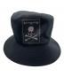 Mastermind WORLD（マスターマインド ワールド）の古着「ウーブン レーベル バケットハット」｜ブラック