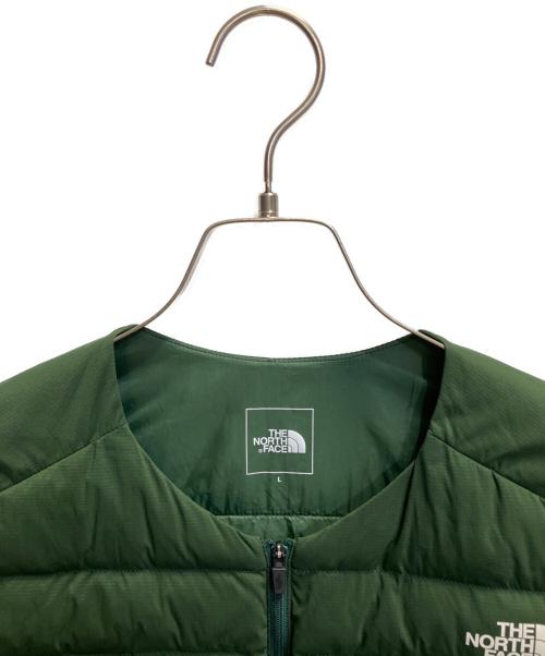 THE NORTH FACE（ザ ノース フェイス）THE NORTH FACE (ザ ノース フェイス) レッドランベスト グリーン サイズ:Lの古着・服飾アイテム