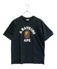 BAPE BY A BATHING APE（ベイプバイアベイシングエイプ）の古着「半袖Tシャツ」｜ブラック