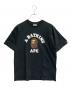 BAPE BY A BATHING APE（ベイプバイアベイシングエイプ）の古着「半袖Tシャツ」｜ブラック