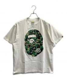 BAPE BY A BATHING APE（ベイプバイアベイシングエイプ）の古着「半袖Tシャツ」｜ホワイト