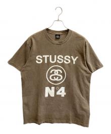 stussy（ステューシー）の古着「NO.4 PIG.DYES TEE」｜ベージュ