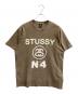 stussy（ステューシー）の古着「NO.4 PIG.DYES TEE」｜ベージュ