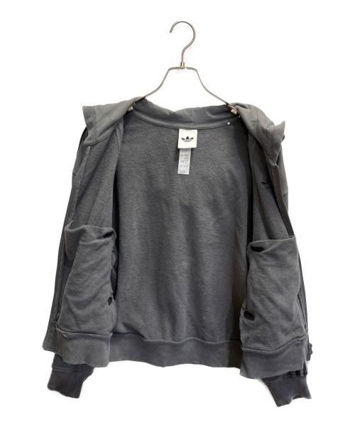 adidas Originals（アディダスオリジナル）adidas Originals (アディダスオリジナル) ジップパーカー グレー サイズ:XSの古着・服飾アイテム