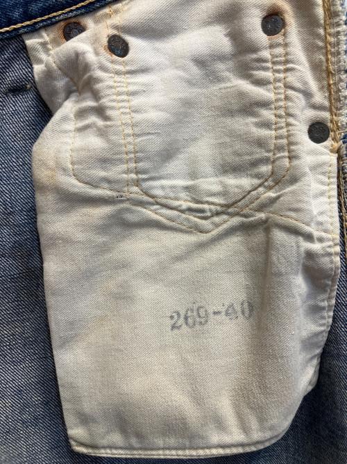 LEVI'S（リーバイス）LEVI'S (リーバイス) 501XX 53モデルデニムパンツ ブルー サイズ:不明の古着・服飾アイテム
