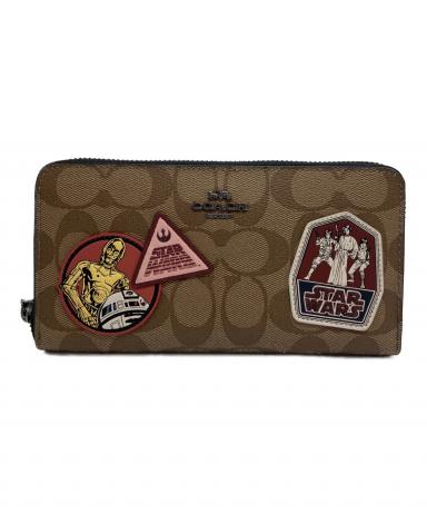 [未使用]COACH STARWARS 長財布 中古・古着通販】COACH (コーチ) STAR WARS (スターウォーズ) 長財布