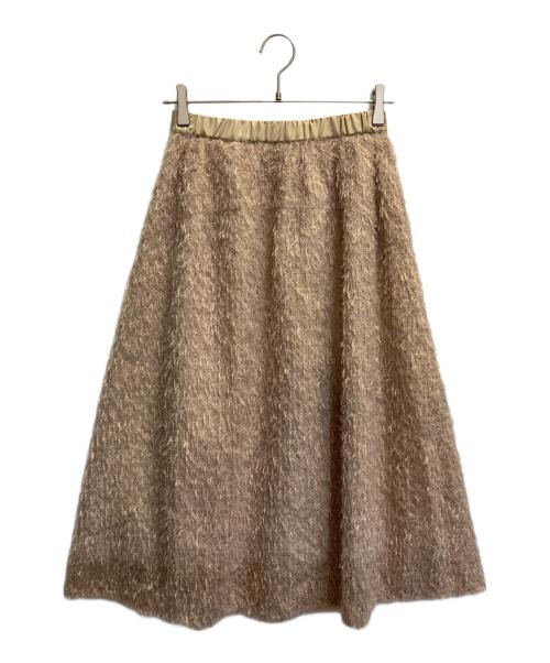 BLUE LABEL CRESTBRIDGE（ブルーレーベルクレストブリッジ）BLUE LABEL CRESTBRIDGE (ブルーレーベルクレストブリッジ) ロングスカート ベージュ サイズ:Mの古着・服飾アイテム