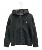 POLO RALPH LAURENポロ・ラルフローレン）の古着「ジップパーカー」｜ブラック
