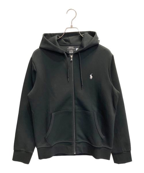 POLO RALPH LAUREN（ポロ・ラルフローレン）POLO RALPH LAUREN (ポロ・ラルフローレン) ジップパーカー ブラック サイズ:Mの古着・服飾アイテム