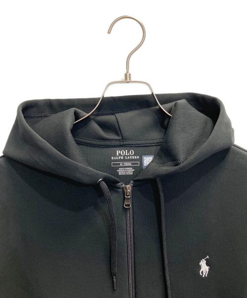 POLO RALPH LAUREN（ポロ・ラルフローレン）POLO RALPH LAUREN (ポロ・ラルフローレン) ジップパーカー ブラック サイズ:Mの古着・服飾アイテム
