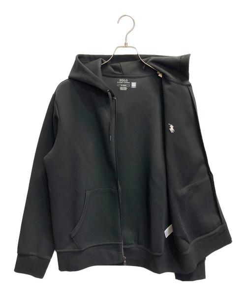 POLO RALPH LAUREN（ポロ・ラルフローレン）POLO RALPH LAUREN (ポロ・ラルフローレン) ジップパーカー ブラック サイズ:Mの古着・服飾アイテム