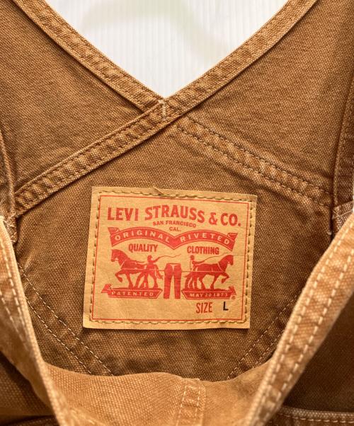 LEVI'S（リーバイス）LEVI'S (リーバイス) オーバーオール ブラウン サイズ:Lの古着・服飾アイテム
