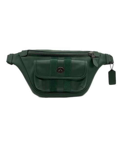 COACH（コーチ）COACH (コーチ) ウエストポーチ グリーンの古着・服飾アイテム