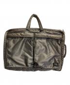 PORTERポーター）の古着「TANKER 3WAY BRIEFCASE」｜グレー