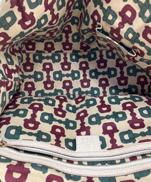 GUCCI（グッチ）GUCCI (グッチ) GGキャンバス シェリーラインバッグ ベージュの古着・服飾アイテム