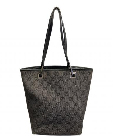 中古・古着通販】GUCCI (グッチ) トートバッグ ブラック｜ブランド