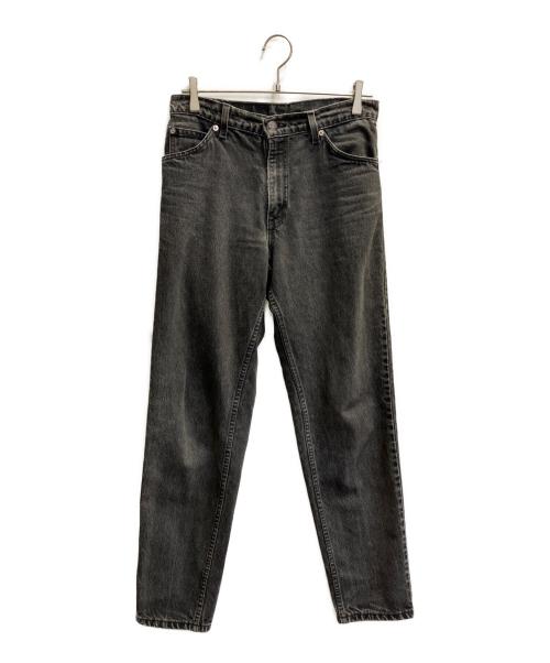 LEVI'S 550（リーバイス550）LEVI'S 550 (リーバイス550) 後染めブラックデニムパンツ ネイビー サイズ: W30L32の古着・服飾アイテム