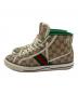 GUCCI (グッチ) ハイカットスニーカー ベージュ サイズ:9+：25000円