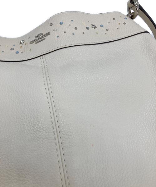 COACH（コーチ）COACH (コーチ) ハンドバッグ アイボリーの古着・服飾アイテム