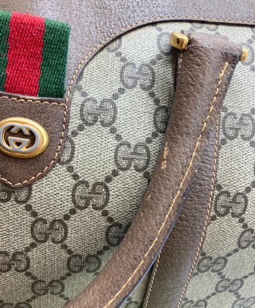 GUCCI（グッチ）GUCCI (グッチ) ミニボストンバッグ ベージュの古着・服飾アイテム