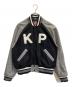 KENZO（ケンゾー）の古着「バーシティジャケット」｜グレー×ブラック