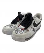 NIKE×PEACEMINUSONEナイキ×ピースマイナスワン）の古着「AIR FORCE 1 '07 PARANOISE」｜ホワイト