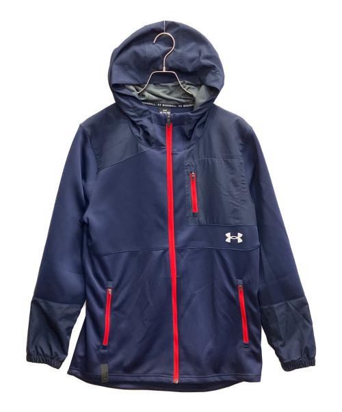 UNDER ARMOUR（アンダーアーマー）UNDER ARMOUR (アンダーアーマー) ジャージジャケット ネイビー サイズ:XLの古着・服飾アイテム
