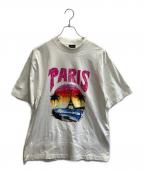 BALENCIAGAバレンシアガ）の古着「パリトロピカルプリントTシャツ」｜ホワイト