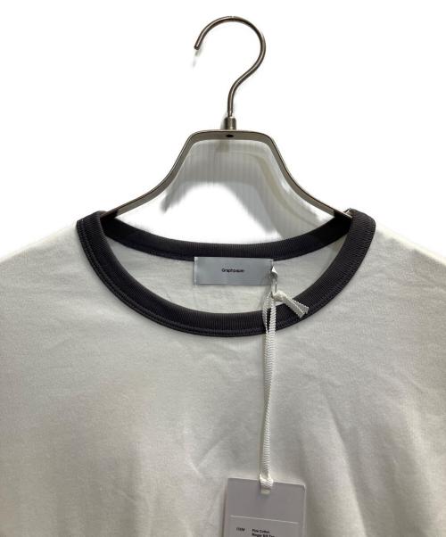 Graphpaper（グラフペーパー）Graphpaper (グラフペーパー) 半袖カットソー ホワイト サイズ:2の古着・服飾アイテム
