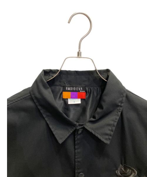 RADIO EVA（ラヂオエヴァ）RADIO EVA (ラヂオエヴァ) コーチジャケット ブラック サイズ:Lの古着・服飾アイテム