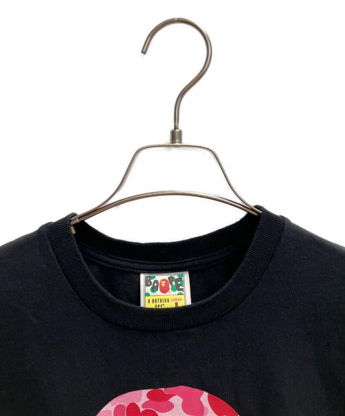 BAPE BY A BATHING APE（ベイプバイアベイシングエイプ）BAPE BY A BATHING APE (ベイプバイアベイシングエイプ) ABC CAMO BY BATHING TEE ブラック サイズ:8の古着・服飾アイテム