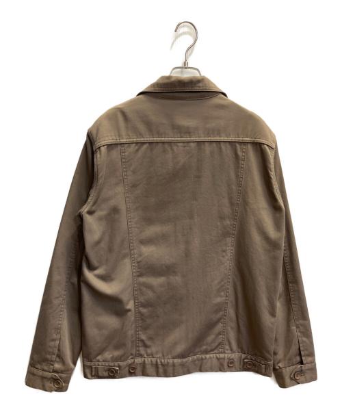 stussy（ステューシー）stussy (ステューシー) デニムジャケット ベージュ サイズ:Mの古着・服飾アイテム