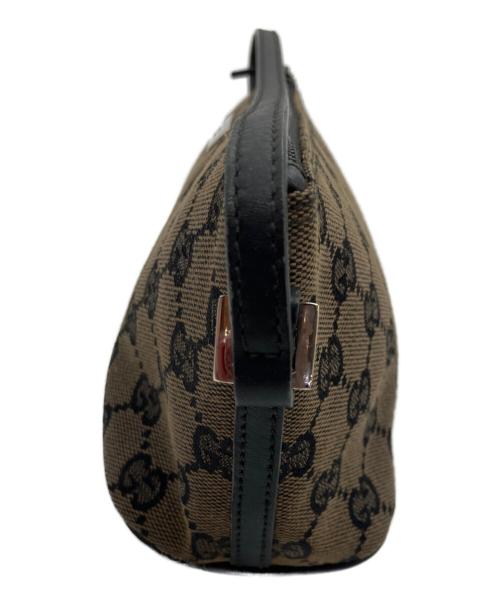GUCCI（グッチ）GUCCI (グッチ) ハンドバッグ ブラウンの古着・服飾アイテム