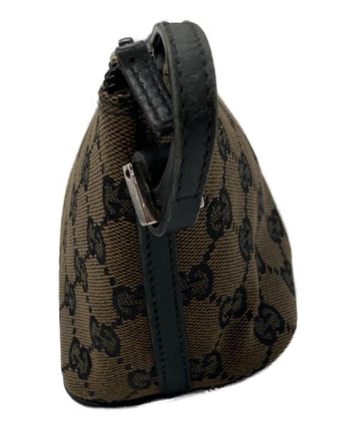GUCCI（グッチ）GUCCI (グッチ) ハンドバッグ ブラウンの古着・服飾アイテム