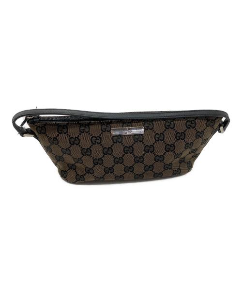 GUCCI（グッチ）GUCCI (グッチ) ハンドバッグ ブラウンの古着・服飾アイテム